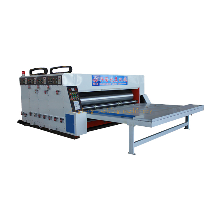 Semi automatic Flexo Printing Machine with Slotter Die-Cutter and Stacker for Corrugated Carton Box Forming Machinery Best Price