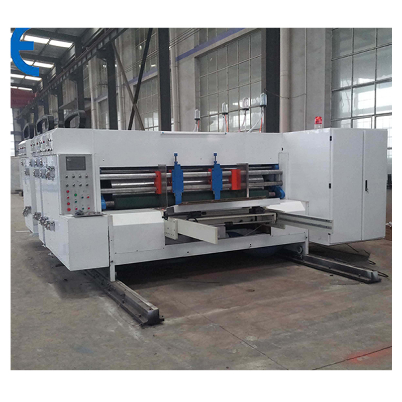 Factory customized rigid box making cardboard carton flex printing machine