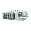 High precision automatic ink flexo printing die cutting machine