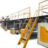 Reel paper sheet cutter/single facer production line making machine