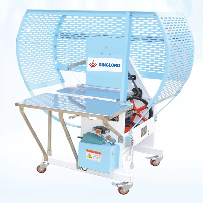 PE bundle automatic electric Semi Box Pallet Auto Tying Strapping Machine price