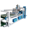 Semi-automatic folder gluer machine corrugated carton box making machine press pasting box machine