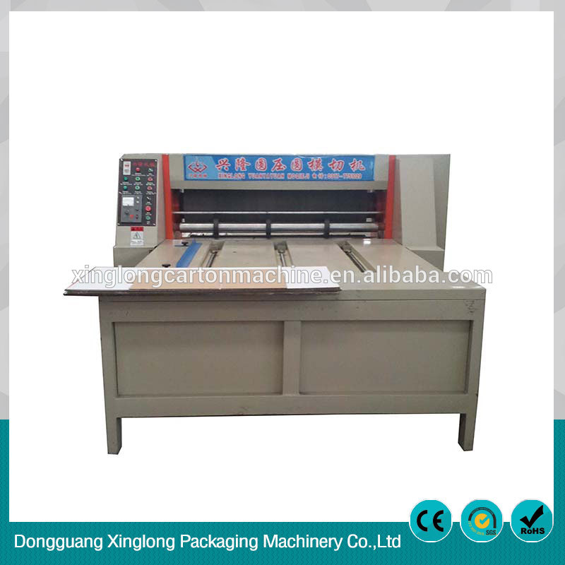 Hebei Dongguang semi automatic 50 sheets per min flexo rotary die cutter