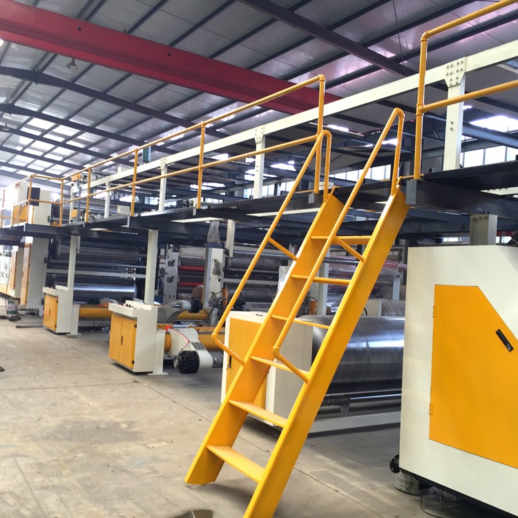 3 & 5 & 7 Ply High Speed Corrugated Cardboard Production Line