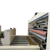 full automatic Flexo Printing die cutting Folding Gluing & Strapping in line carton making machine