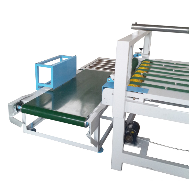 Semi-automatic folder gluer machine corrugated carton box making machine press pasting box machine