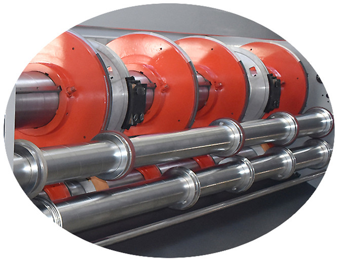 china supplier Rs4 Chain feeder rotary slotting machine for carton box