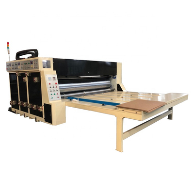 Professional corrugated carton machine price box printer printing machine
