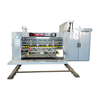 High speed corrugated cardboard carton box printing slotting machine