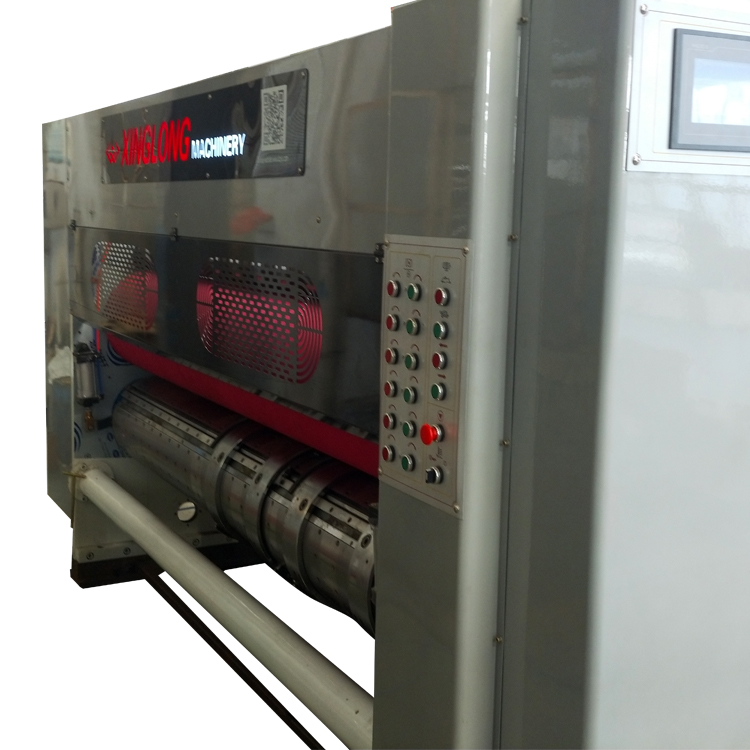 Top Quality Automatic 3 Color Corrugated carton box Flexo Printing Slotting Die Cutting Machine