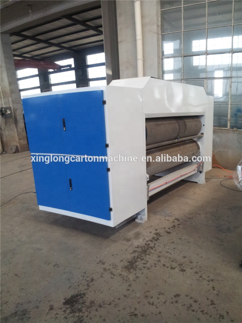 Asia and Africa Hot sale semi automatic carton box printing machine or cardboard box printing machine