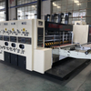 carton Flexo printing slotting die-cutting machine price/corrugated carton making machine