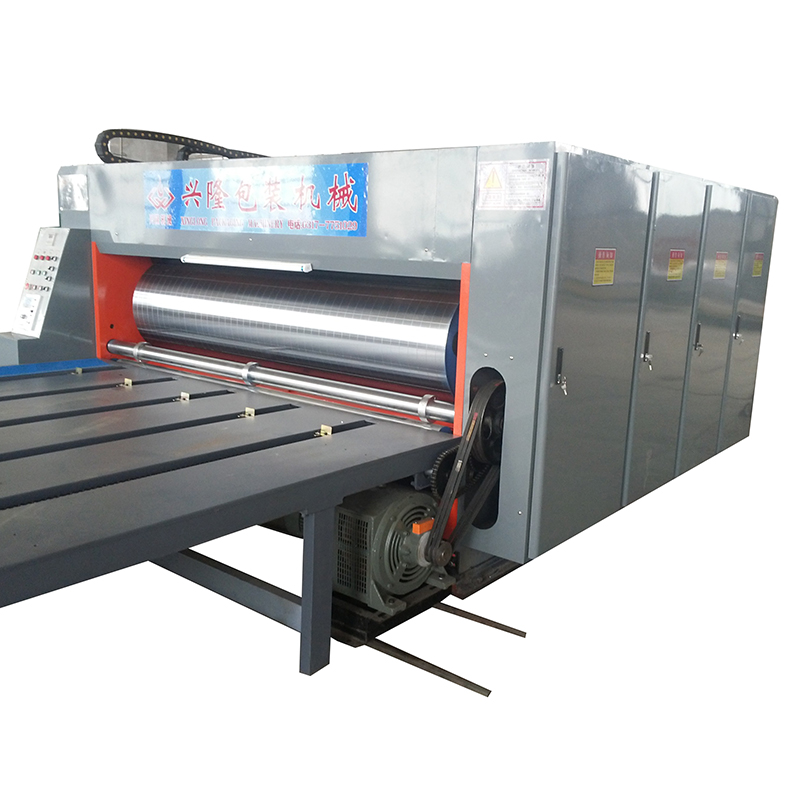 Cost-efficient corrugated paper machine six color machine
