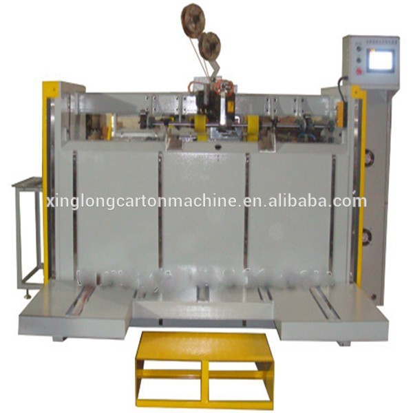 SDJ semi-auto stitcher corrugated carton box machine prices