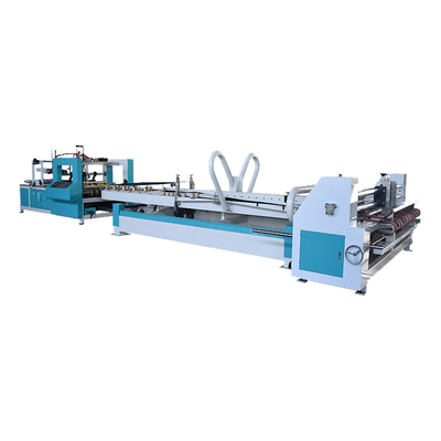 Factory customized fast adjust paper folding gluing machine