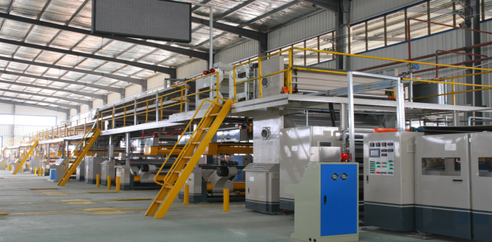 WJ300-2500-Ⅱ 5ply high speed corrugated cardboard production line