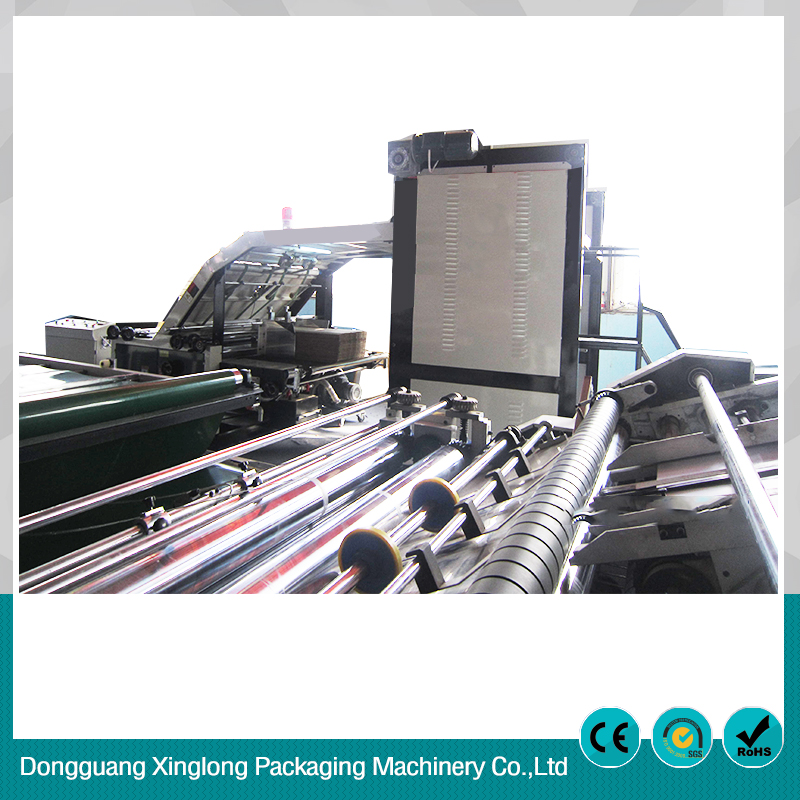 Fine design carton machine automatic used flute laminating machine