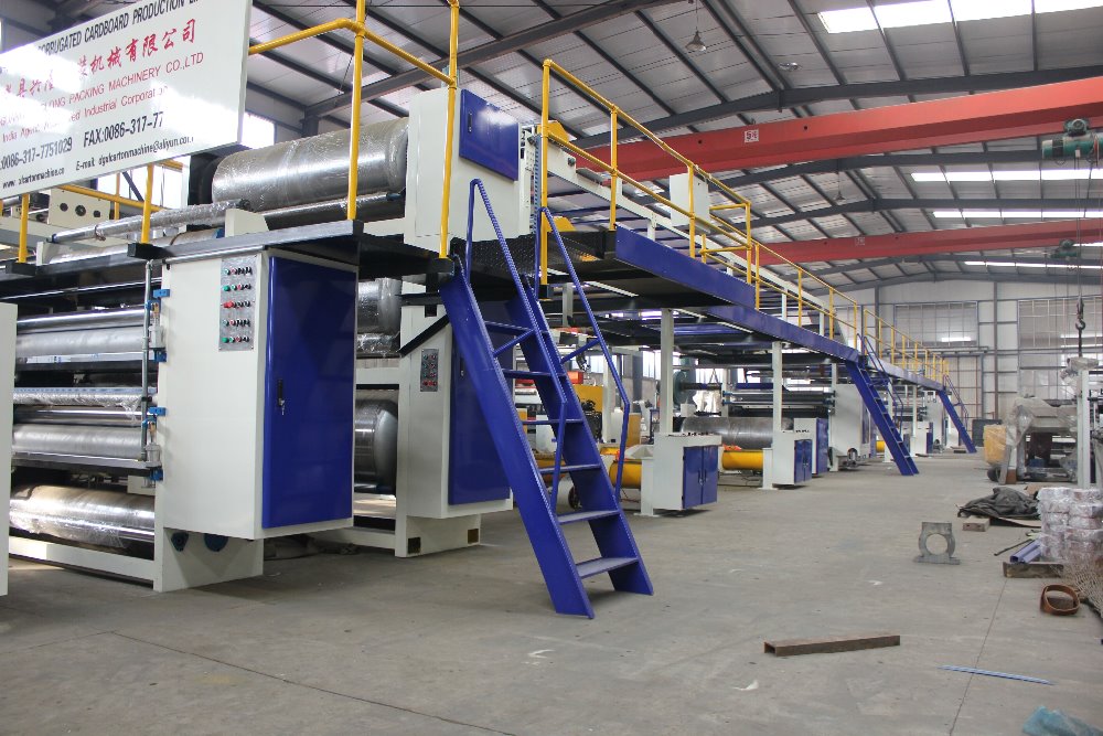 Double facer machine/corrugated carton machine manufacturer