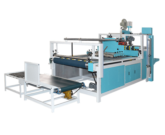 Semi-automatic folder gluer machine corrugated carton box making machine press pasting box machine