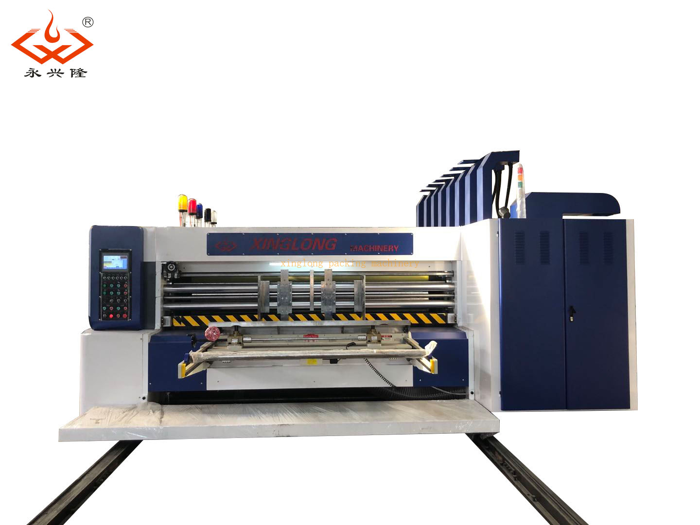 Automatic High Speed Corrugated Carton Box Making Machine Printing Slotting Die Cutting Machine