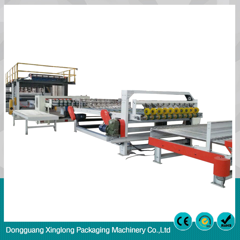 New technology single face corrugated paper making machine
