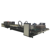 Automatic corrugated cardboard folder gluer carton box making machinery