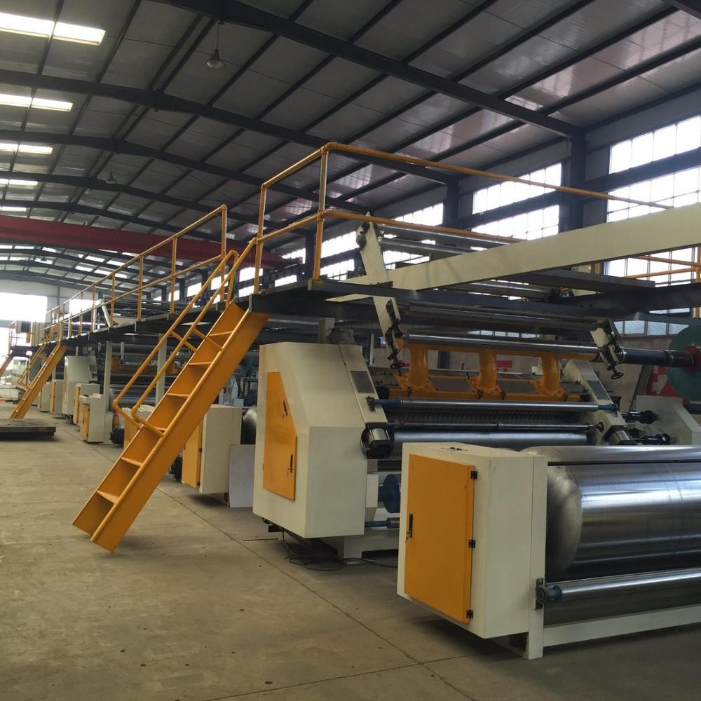 corrugated cardboard production line carton box making machine in india