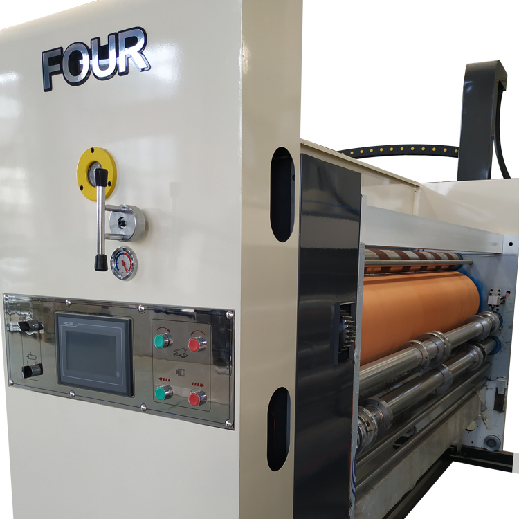 automatic carton printer slotter die - cuter folder gluer strapping linkage line box machine