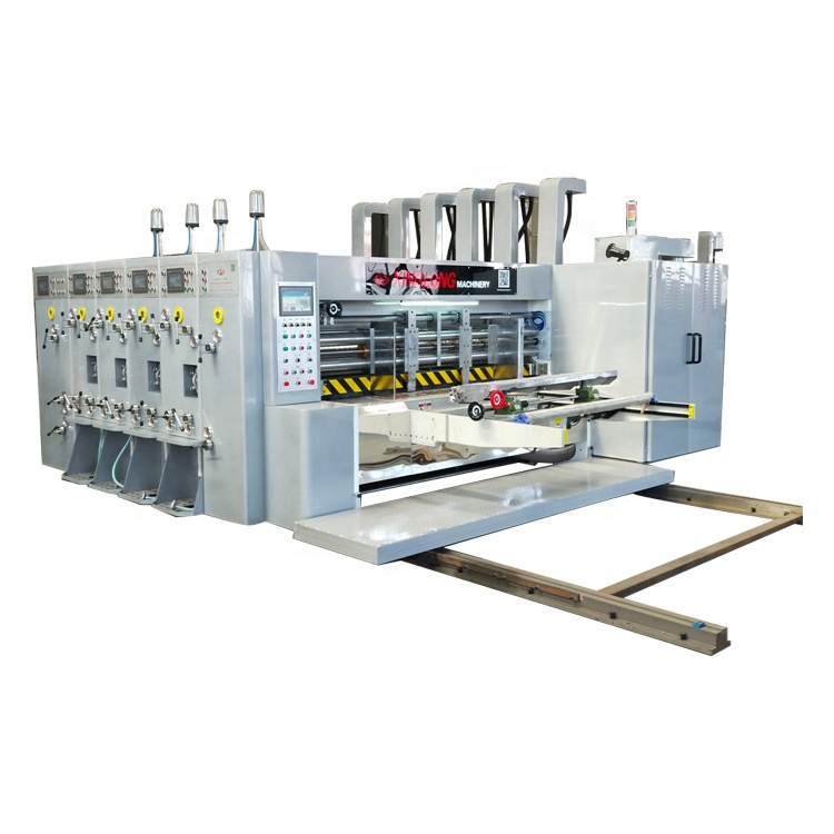 High precision automatic ink flexo printing die cutting machine