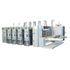 Easy operation two color flexographic printing machine