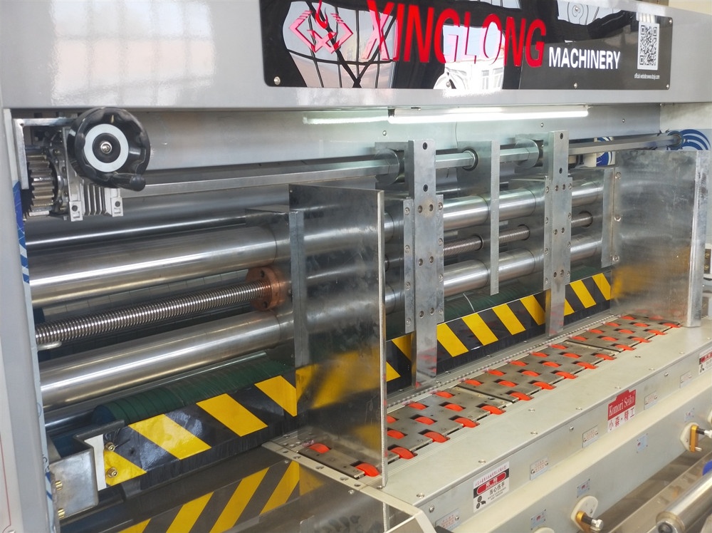 high speed flexo printer carton printing slotting die cutting machine made in china