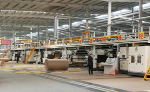 WJ300-2500-Ⅱ 5ply high speed corrugated cardboard production line