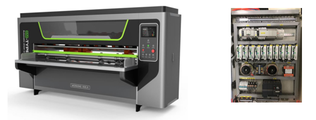 C型自动薄刀分纸压线机