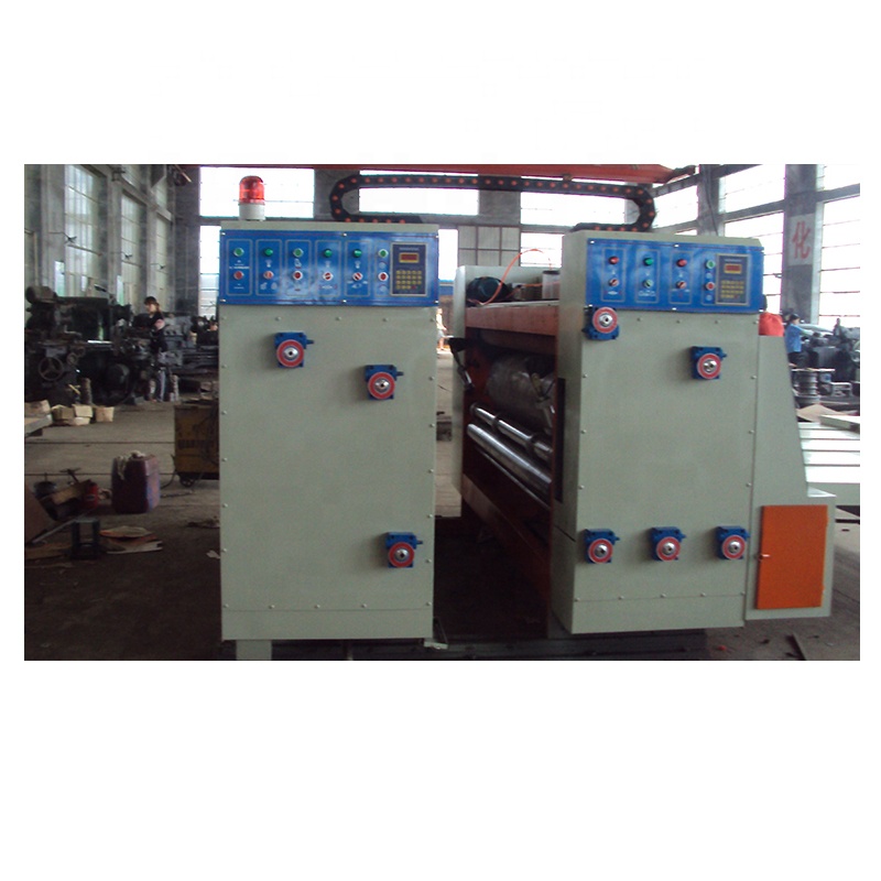 Asia and Africa Hot sale semi automatic carton box printing machine or cardboard box printing machine