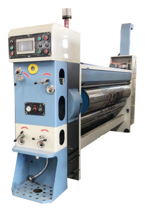 LDX Series Printing slotting die cutting folding gluing strapping machine inline