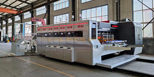 YJ Series full automatic high speed printing slotting die cutting vibrator stacker Machine